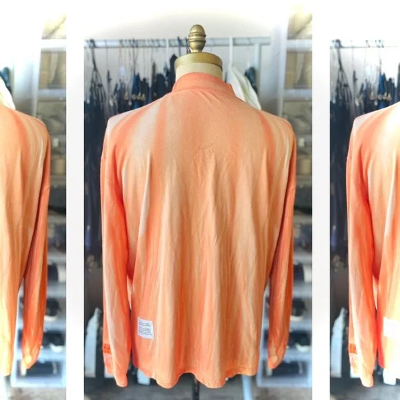 HERON PRESTONLStonewashed Mock Turtleneck Organic Cotton “Men’s” L/S Top